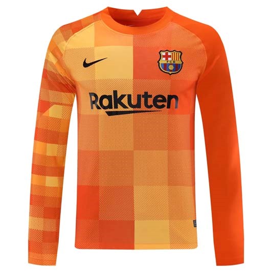 Tailandia Camiseta Barcelona Portero ML 2021-2022 Rojo